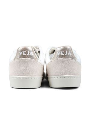 sneakers in pelle bianco VEJA KIDS | CV0520647CMULTICO